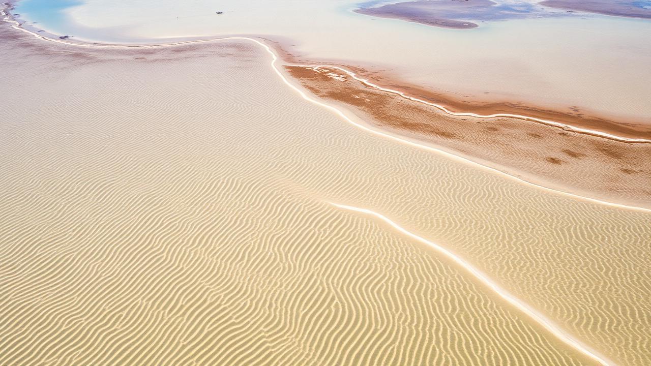 Seagrass and sand patch ground typical of King George whiting country