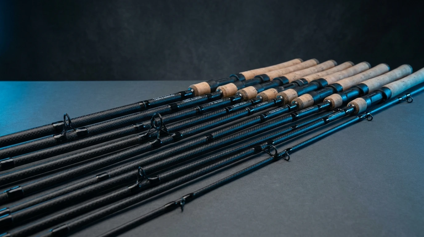 Fishing rods and tackle